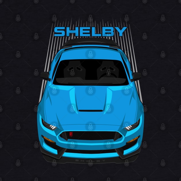 Ford Mustang Shelby GT350R 2015 - 2020 - Grabber Blue by V8social